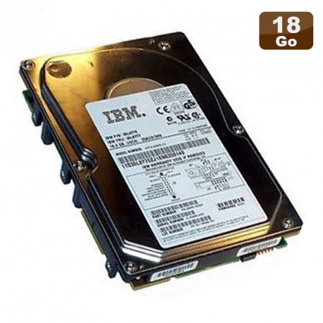 Disque Dur 18.2Go USCSI Ultra SCSI 3.5" IBM 36L8776 FRU 36L8777 10000RPM