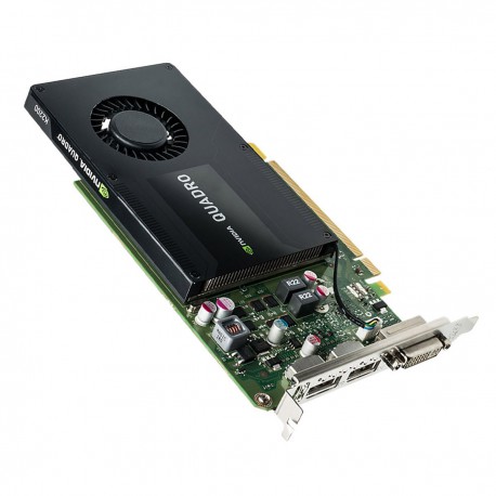 Carte NVIDIA Quadro K2200 00FC810 P2010 180-12010-1005-C01 4Go DisplayPort DVI-I