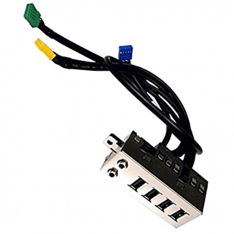 Front Panel I/O HP 628565-001 625248-001 6200 6300 8200 8300 Pro SFF 4xUSB Audio