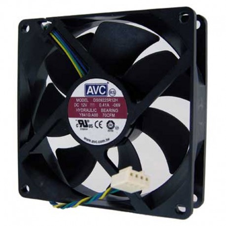 Ventilateur AVC DS09225R12H P202 Cooling Fan 92x92x25mm DC 12V 4-Pin 14cm