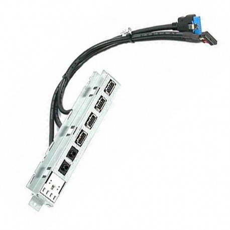 Front Panel I/O Dell 04C7PH 4C7PH 4x USB Audio IN/OUT Optiplex 7010 9010 DT