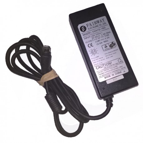 Chargeur Adaptateur Secteur Routers FAIRWAY VAN70-18D 18V 16.8W 4.0A AC Adapter