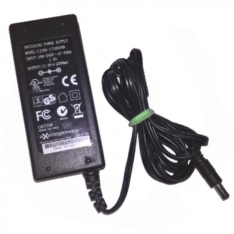 Chargeur Adaptateur Secteur aXeonpower YJS05-1702500D Q061263 E302709 17V 2.5A