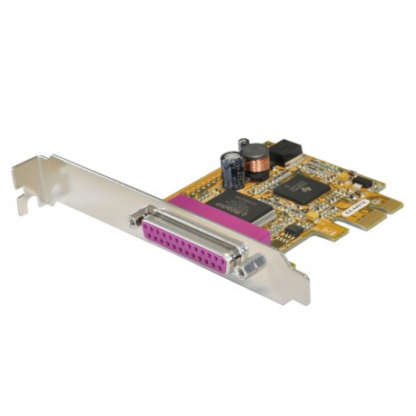 Carte Parallèle Exsys EX-44010 DB-25 IEEE1284 PCI-e High Profile