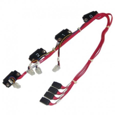 Câble SATA RAID 4x Mini-SATA 4x6Pin Dell 0J3241 J3241 PowerVault 745N Nappe Loom