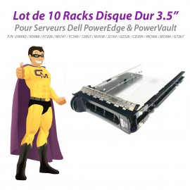 Rack Disque Dur Tray HDD 3,5 SCSI 0YC340 N6747 0H7206 PowerEgde