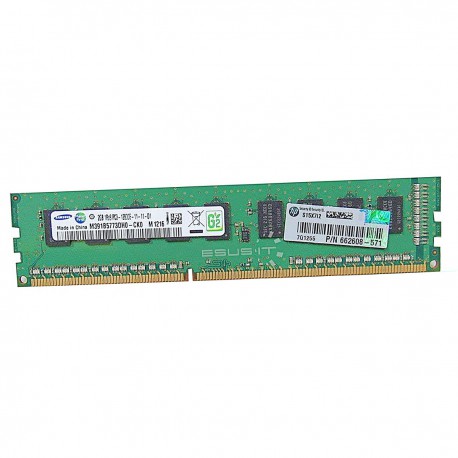 2Go RAM ECC Serveur Samsung M391B5773DH0-CK0 DDR3 PC3-12800E 1600MHz 1Rx8 CL11