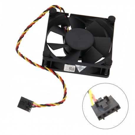 Ventilateur PC Dell 390 3010 3020 SFF 099GRF 99GRF Boîtier OptiPlex 80x80x20mm