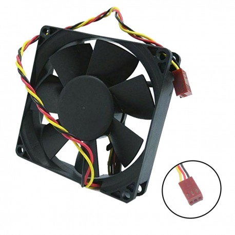 Ventilateur PC Dell 390 3010 DT 0XMN4N XMN4N OptiPlex 80x80x20mm 3-Pin 12V 0.13A